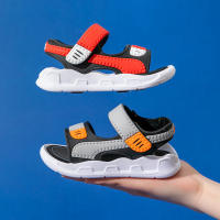 Sandalias De Cuero Para Niños Verano Antideslizantes Transpirables Cómodas Para Niños Y Bebés Tallas 14.5-21 Casual Deportivo Playa - details 3