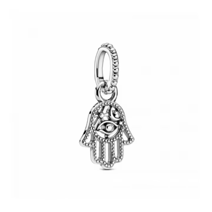 Charm Colgante Pandora Hamsa Protectora de Plata de Ley - 1