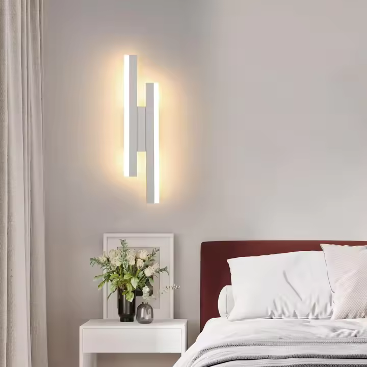 Apliques de Interior Moderna, Lámpara de LED de 16W y 1800LM, Para Dormitorio, Estudio, Coidor, Pasillo y Escalera - 1