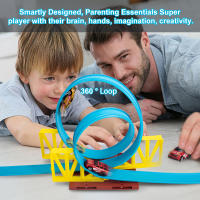 Juguete De Carreras Estelares Para Niños Kit De Ferrocarril DIY Educativo Interactivo Regalo De Cumpleaños O Navidad Para Niño - details 3