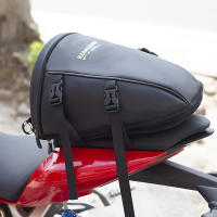 Mochila De Motocicleta Grande Resistente Al Desgaste Y Impermeable Estuche Trasero Para Motociclista Eléctrico Negro Capacidad De 7-13L - details 2