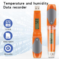 Logger De Temperatura Y Humedad Elitech RC-51H Impermeable Con USB Regulador Automático De Temperatura Para Cadena Fría Generador De Reporte PDF - details 0