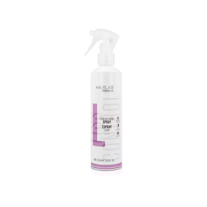 CasaSofia- SALERM COSMETICS, Spray Lisos Hair Lab - 250 ml - Facilita y Prolonga la Duración del Alisado - con Queratina Hidrolizada - Protector de Calor para el Pelo - Elimina el Frizz. protege la fibra capilar del calor extremo de planchas y secadores - 1