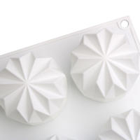 Molde De Galletas De Silicona En Forma De Espiral De Diamante Y Cactus Para Hornear Postres Y Hacer Mantequilla De Maní Herramientas De Cocina Para Hornear Velas Y Jabón DIY - details 8