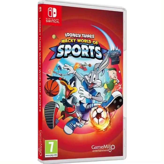 LOONEY TUNES WACKY WORLD OF SPORTS SWITCH PAL ESPAÑA NUEVO FISICO ESPAÑOL  - Videotec - 1