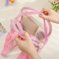 Mochila De PVC Transparente Con Diseño De Unicornio Para Niñas Mochila De Princesa Para Jardín De Infantes Y Escuela Para Niños - details 8