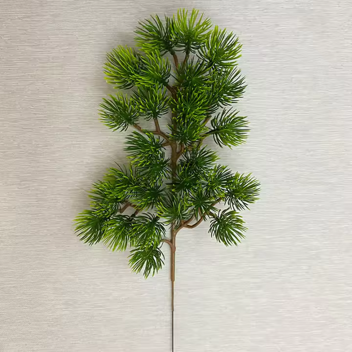 Planta Artificial De Ciprés Pino Plástico Para Escritorio Jardín Miniatura Árbol Con Ramas Para Decoración De Interiores - 1