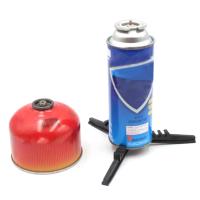 Soporte De Tanque De Gas Para Camping Plegable Y Ligero Tripode Base De Estantería Para Botella Accesorios Para Estufa De Gas Negro Tamaño 175mmx175mmx20mm Peso 40g - details 6