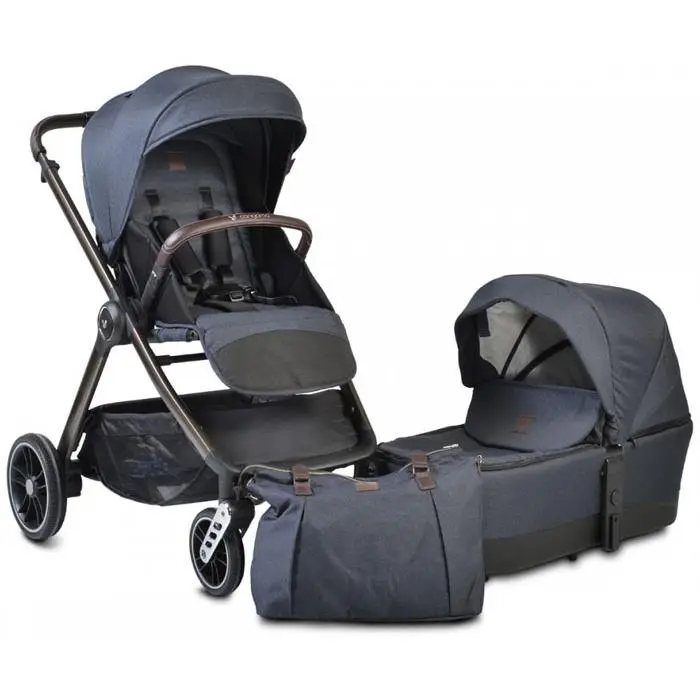 Carrinho de bebé Cangaroo 2 in 1 Macan Denim - 1