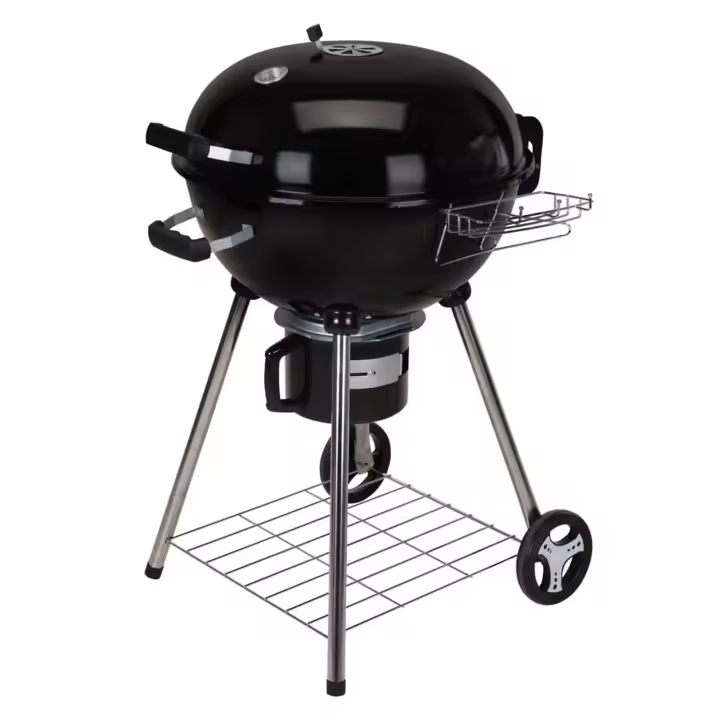 WELL HOME - Barbacoa de carbón H.99cm en 4 patas y ruedas - 1