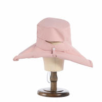 Sombrero De Sol Para Mujer Y Niñas Con Protección De Cuello Y Alas Anchas Sombrero De Pesca Safari Unisex Para Playa Primavera Y Verano Material Poliéster - details 5
