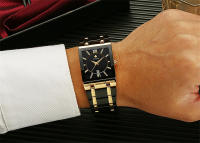 Reloj De Pulsera Masculino WWOOR 2024 Moda Lujo Quadrado Impermeable Diseño De Ginebra Cuarzo Reloj Masculino Con Numeros Romanos Y Cierre De Seguridad - details 11