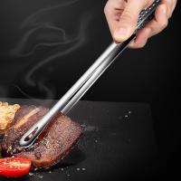 Pinzas De Barbecue De Acero Inoxidable Con Mango Largo Antideslizantes Para Carne Pinzas De Cocina Para BBQ Tweezers Churrasco - details 0