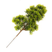 Planta Artificial De Ciprés Pino Plástico Para Escritorio Jardín Miniatura Árbol Con Ramas Para Decoración De Interiores - details 19