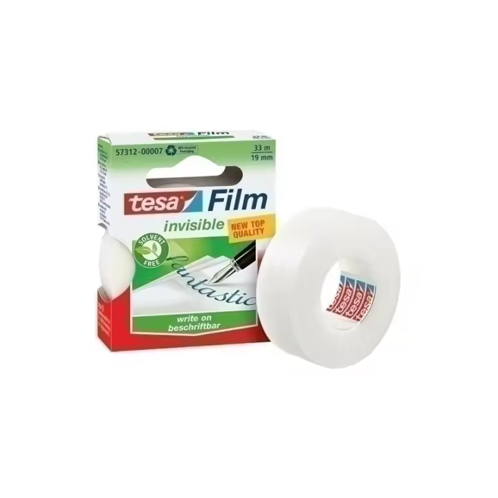TESA - CINTA ADHESIVA TESA INVISIBLE 33x19 57312-00008-02/57312 - 1