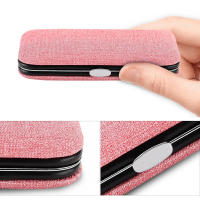 Set De 8 Piezas De Aparato De Manicura Portátil Herramientas De Cuidado De Uñas Y Pies Acero Inoxidable Pinzas Y Tijeras De Aseo Oidos Kit De Uñas - details 1
