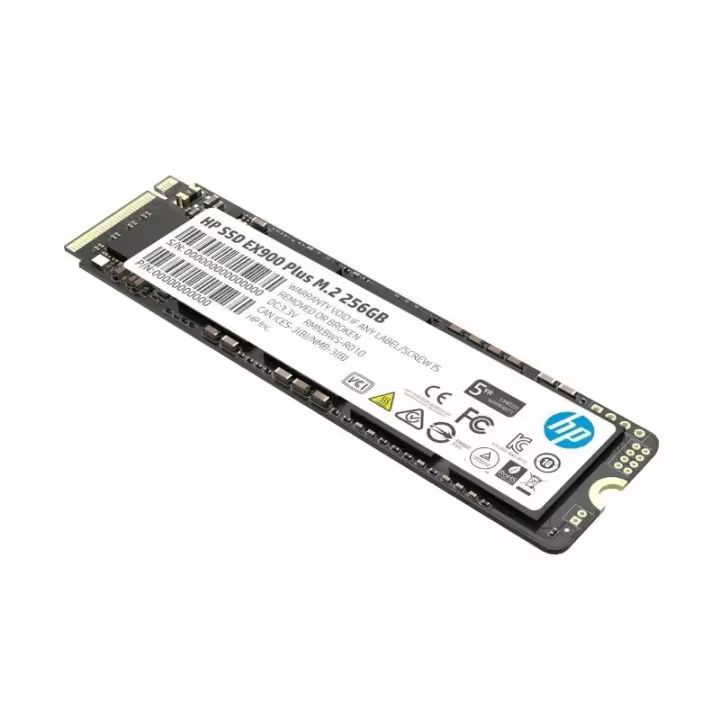 HP SSD EX900 Plus 256Gb PCIe Gen 3x4 NVMe - 1