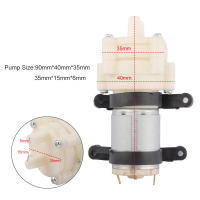 Bomba Diáfragma Pequeña DC6-12V R385 Para Acuarios Y Tanques De Peces 1.5-2L/Min Accesorios De Bomba De Aire Pneumática Redonda - details 1