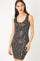 LOVE & MONEY Vestido LOVE&MONEY con Lentejuelas y Cierre con Cremallera - K68129 | Tirante Ancho, Escote Redondo - details 0
