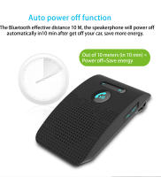 Kit De Coche Bluetooth Compatible Con Visera Solar Altavoz Inalámbrico Speakerphone Multi-punto Manos Libres BT Para Coche - details 8