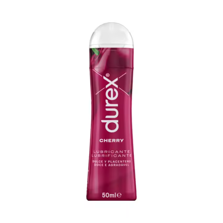 DUREX - LUBRICANTE PLAY CEREZA 50ML - IDEAL PARA UNA EXPERIENCIA DELICIOSAMENTE INTIMA - 1