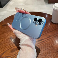 Funda Suave TPU De Color Sólido Para iPhone 16 pro Max Con Carga Inalámbrica Magsafe Resistente a Golpes Y Arañazos Compatible Con Bumper Cover - details 9