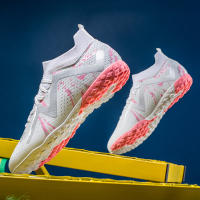 Nuevos Zapatos De Fútbol Profesionales Para Hombres Zapatillas De Fútbol De Alta Calidad Ultraligeros Para Entrenamiento Y Juego En Outdoor Antideslizantes Torsion Tecnología Microfibra Patent Leather - details 1