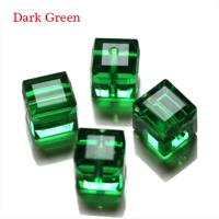 100PCS Cuentas De Cristal Transparentes De 4mm Para Fabricación De Joyería DIY Cuentas Espaciadoras Forma Cubo - details 4