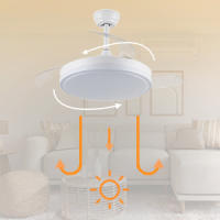 LEDME - Ventilador de Techo con Luz LED Herben 68W - Mando a Distancia - Bajo Consumo - details 6