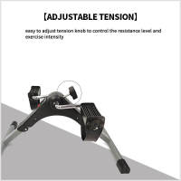 Mini Entrenador Práctico Bicicleta Pierna Ejercitador Paso a Paso Hemiplejía Rehabilitación Fitness Equipo de Entrenamiento Paso - details 12