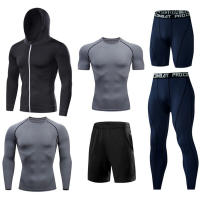 Camiseta De Compresión Para Correr En Hombre Camiseta De Fútbol De Secado Rápido Camiseta Deportiva Tensa Para Gimnasio Y Fitness Manga Corta Transpirable - details 17