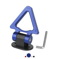 Adornos De Remolque Para Coche Diseño De Anillo De Carreras Decoración De Auto Simulación De Remolque Ante Y Trasero Material ABS Plástico - details 18