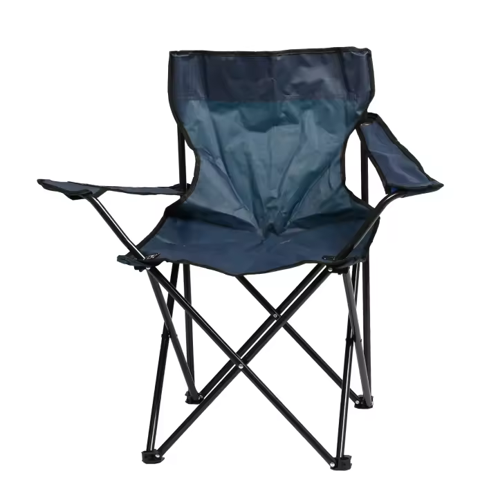 S7 STAR Silla Pesca Playa Camping, Plegable Silla con Apoyabrazos y Soporte de Botella, Sillón Exterior Portátil de Pesca, Silla Ideal para Jardín, Aire Libre, Picnic, 52*52*38cm - 1