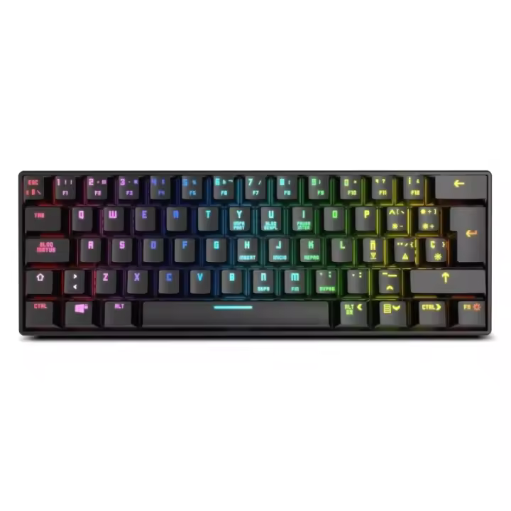 Krom Teclado Gaming KLUSTER RGB Mini Keyboard - 1
