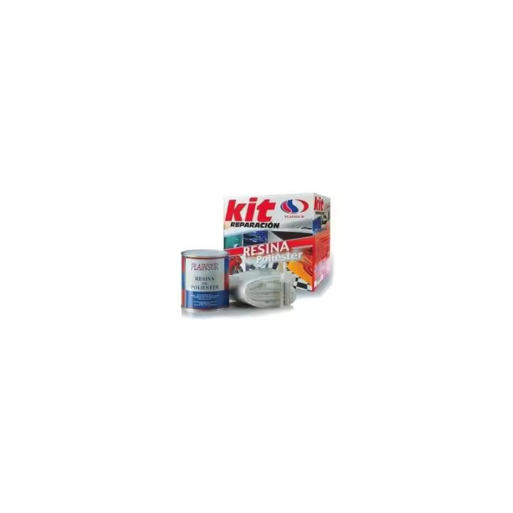 KIT REPARACIÓN RESINA POLIÉSTER E/1 KG - Versátil y Resistente - 1