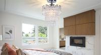 Lámpara De Techo De Cristal Con 3 Capas Y Diamantes Punzantes E27 Luces De Decoración Para Sala De Estar Y Dormitorio Fuente De Energía: Acción De Corriente - details 19