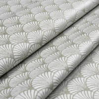 Cofan Mantel Redondo Antimanchas | Confeccionado en Jacquard con Tejido Resinado | Diseño de Arcos Verdes | Materiales: 50% algodón y 50% poliéster | Fácil de limpiar - details 1