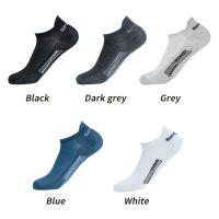 5 Pares De Calcetines De Pies Para Hombre De Algodón Transpirable Calcetines Deportivos De Malla Casual Para El Verano Calcetines Cortos De Ankle Talla Grande - details 1