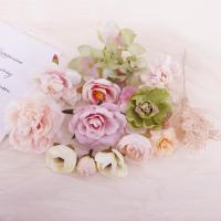 Rozas Mezcladas De Seda Flores Artificiales Para Decoración De Hogar Y Boda Arreglo Floral DIY Accesorios De Regalo - details 9