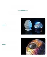 Proyector De Galaxia Dinosaurio Huevo Luz Nocturna Bluetooth Control Remoto Timer Ruido Blanco Decoración Para Habitación - details 19