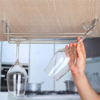 Nueva Organizador De Vajilla De Acero Inoxidable Para Cristales De Vino Rojo Soporte Inverso Para Barra O Pub Alta Calidad Metal - details 2