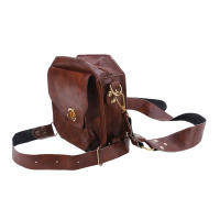 Bolso De Cuero PU Pequeño Estilo Retro Para Mujer Moto Bolsa De Moto Wind Side Pack Medieval Knight Personalidad Props - details 5