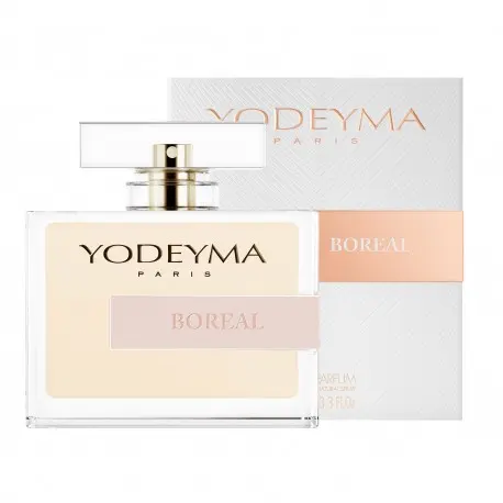 Yodeyma. Boreal Eau de Parfum para Mujer de Yodeyma. Esta fragancia Boreal Ámbar 100ml que ha creado la perfumería online Yodeyma nos presenta una fragancia adictiva, luminosa e intensa en el que se combinan los aromas de jazmín,azafrán,madera de cedro y - 1