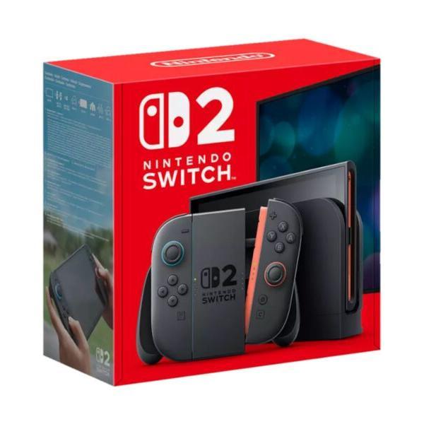 CONSOLA NINTENDO SWITCH 2 / PANTALLA 7.9'' LCD 120HZ / MEMORIA 256GB / AMPLIAR MEMORIA TARJETA MICROSD EXPRESS / LAN / WIFI 6 / BLUETOOTH / 3 AÑOS GARANTÍA FABRICANTE NINTENDO ESPAÑA / CAJA SELLADA CON EL PRECINTO DE FÁBRICA / VERSIÓN EUROPEA - ES