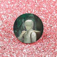 Pins De Anime Cartoon Mushishi Broche Redondo De Tinplate Para Accesorios De Bolso Regalos Souvenir Broche De Solapa - details 11