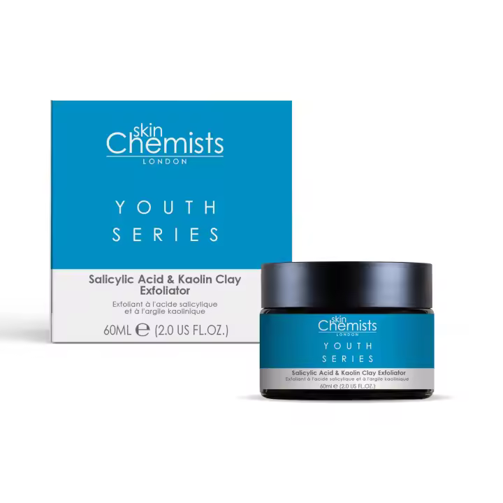 skinChemists Exfoliante de Ácido Salicílico y Arcilla Caolínica 60ml - 1