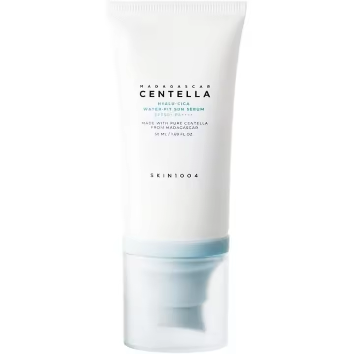 SKIN1004 Madagascar Centella Hyalu-cica Water-Fit Sun Serum - Bloqueador coreano con centella y ácido hialurónico - 1
