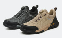 Zapatos De Seguridad Para Hombre Con Punta De Acero Antipinchazos Antideslizantes Y Antiprensión Suela De Goma Moda Trabajo Industrial - details 2