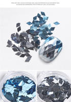 Parches De Uñas Con Patrón De Diamantes Bloque Material Plástico Decoraciones Para Enhanceamiento De Uñas Y Sequinias - details 18