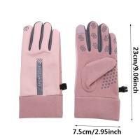 Guantes De Invierno Para Mujer Resistentes Al Viento Impermeables Térmicos Con Resistencia Al Frío Para Ciclismo Bicicleta Correr Esquí Deportes Al Aire Libre - details 0